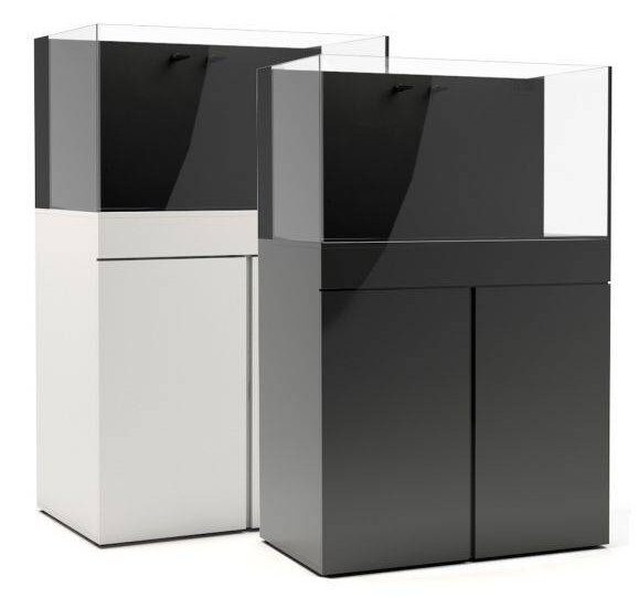 prohobby aquarium cabinet with extra clear glass tank