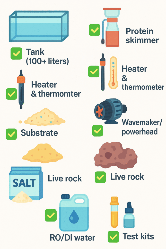 saltwater aquarium equipment prohobby
