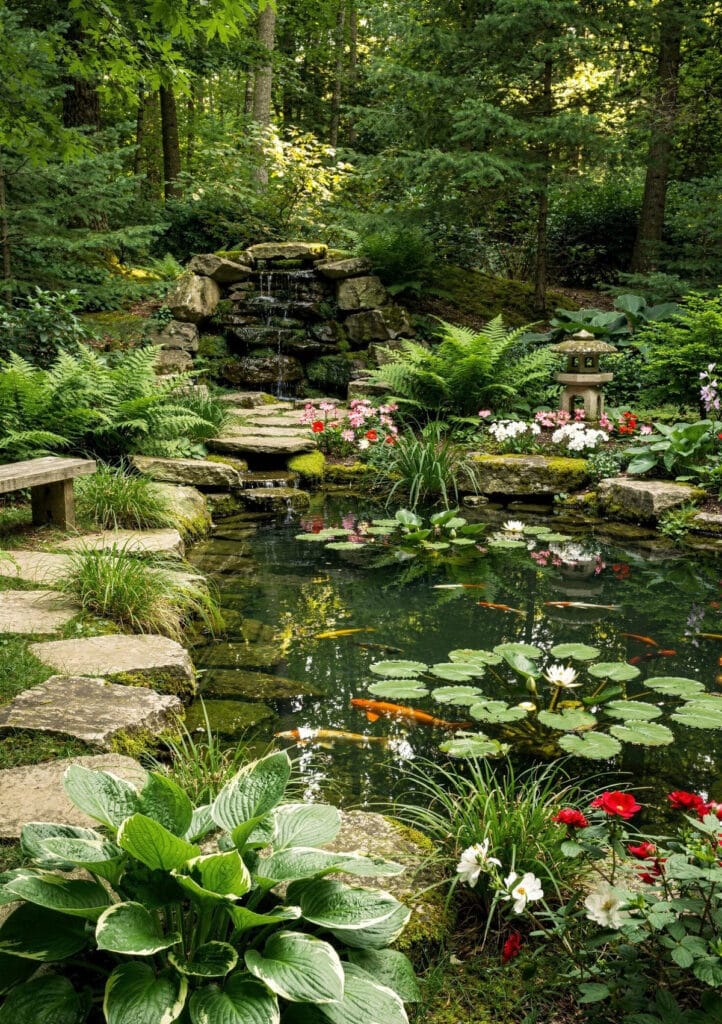 Custom Habitats Delhi NCR Outdoor Garden Pond