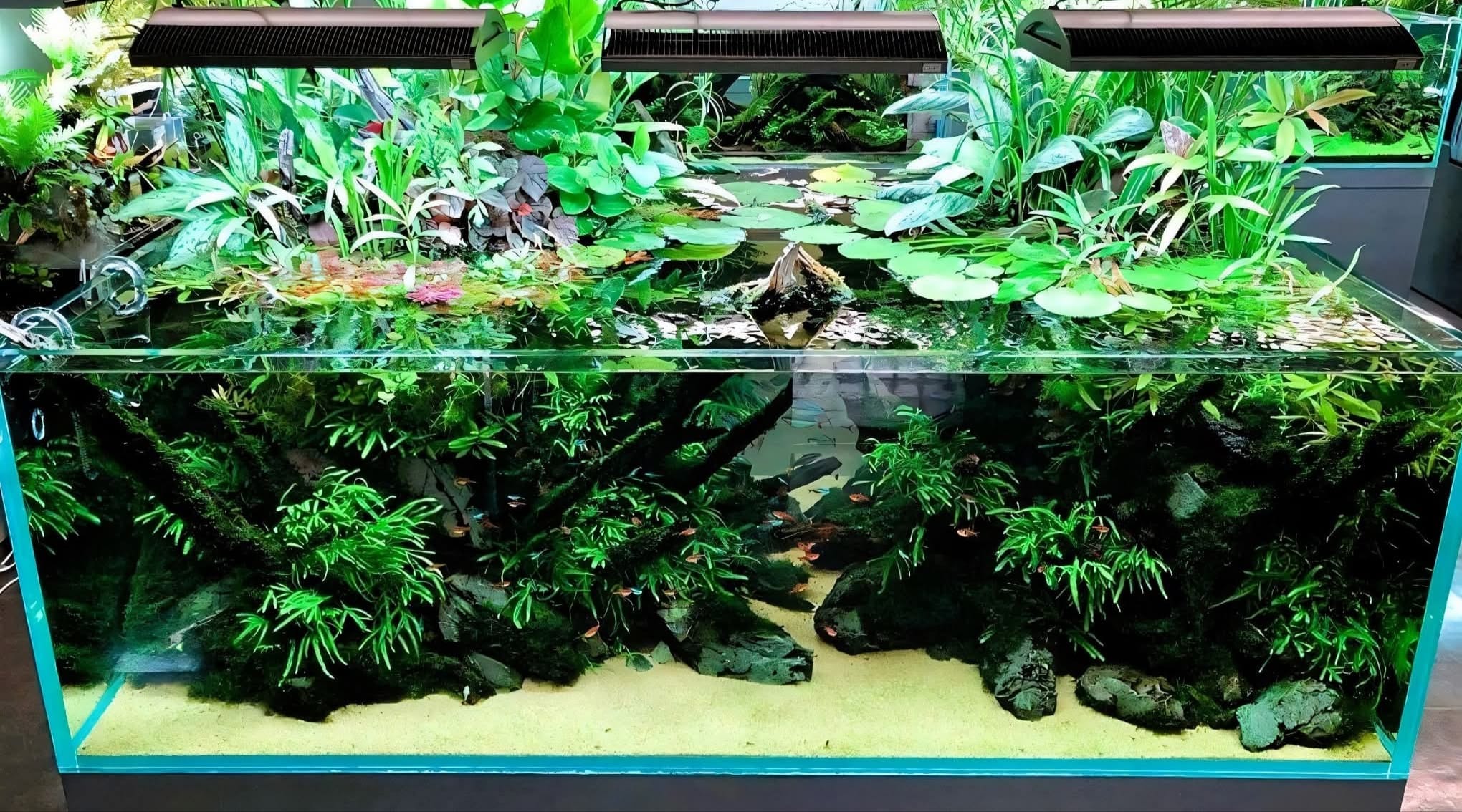 microbial succession in aquariums