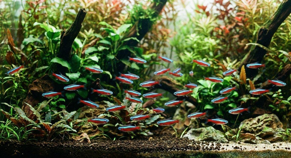 Community aquarium fish suitable for Delhi NCR water including guppies mollies danios and tetras
