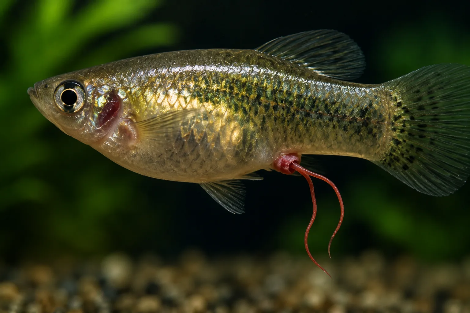 camallanus worms fish