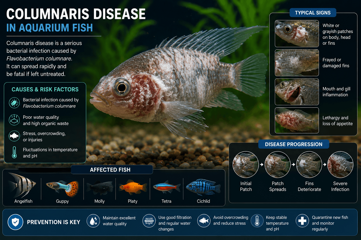 columnaris disease fish
