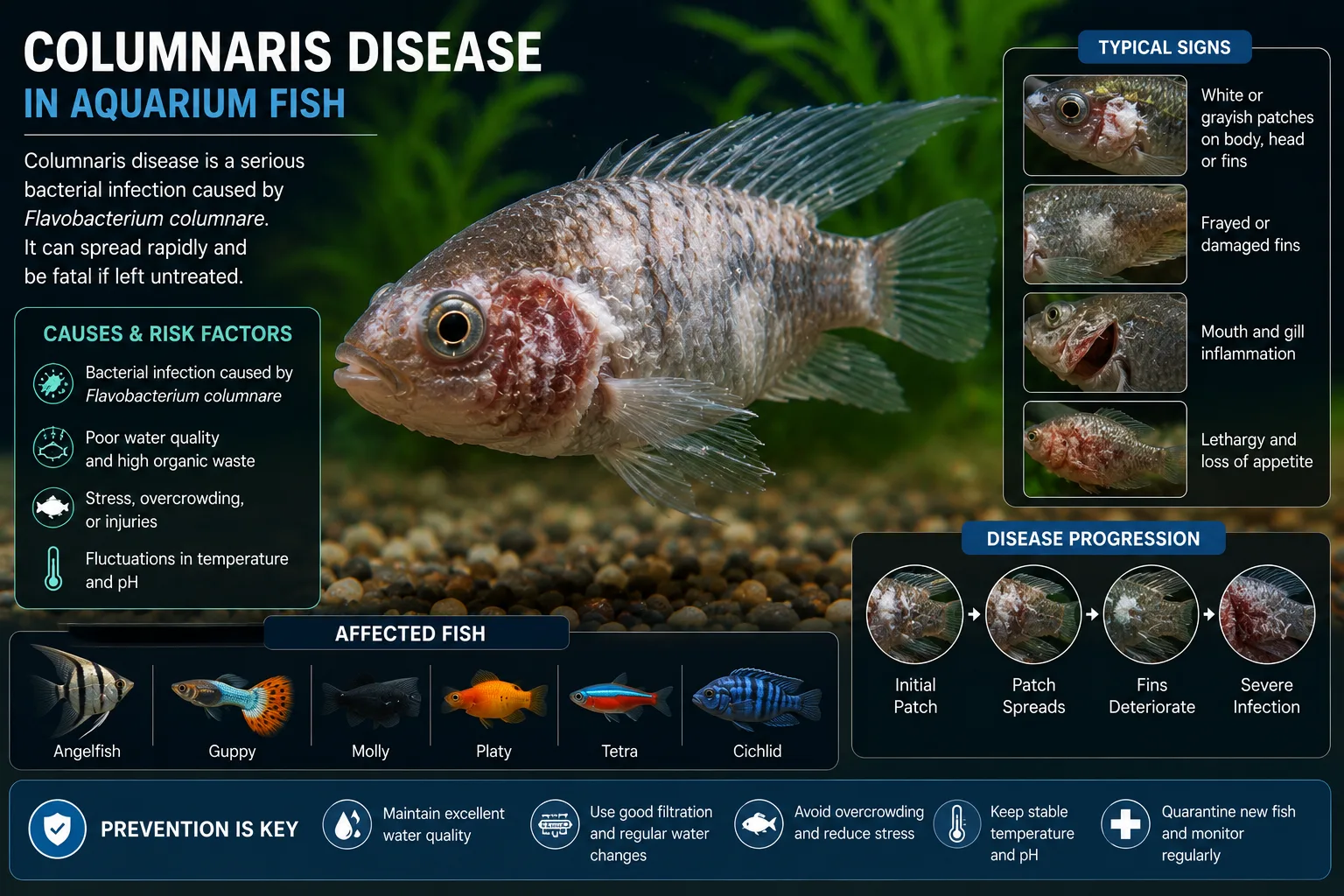 columnaris disease fish