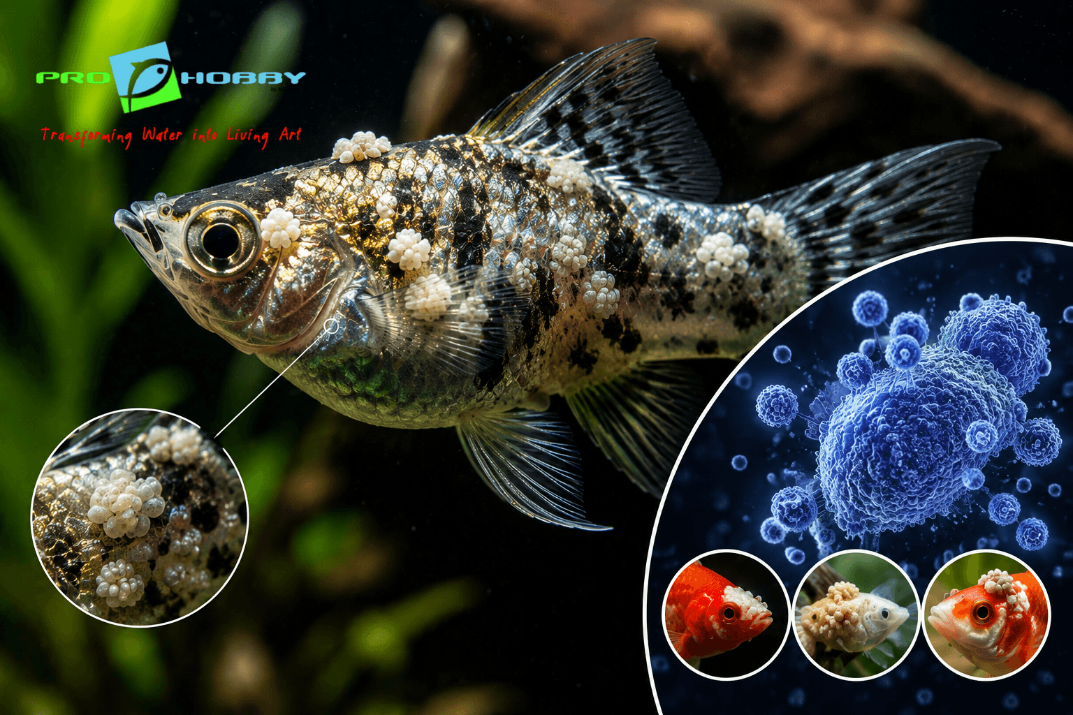 Lymphocystis in Aquarium Fish