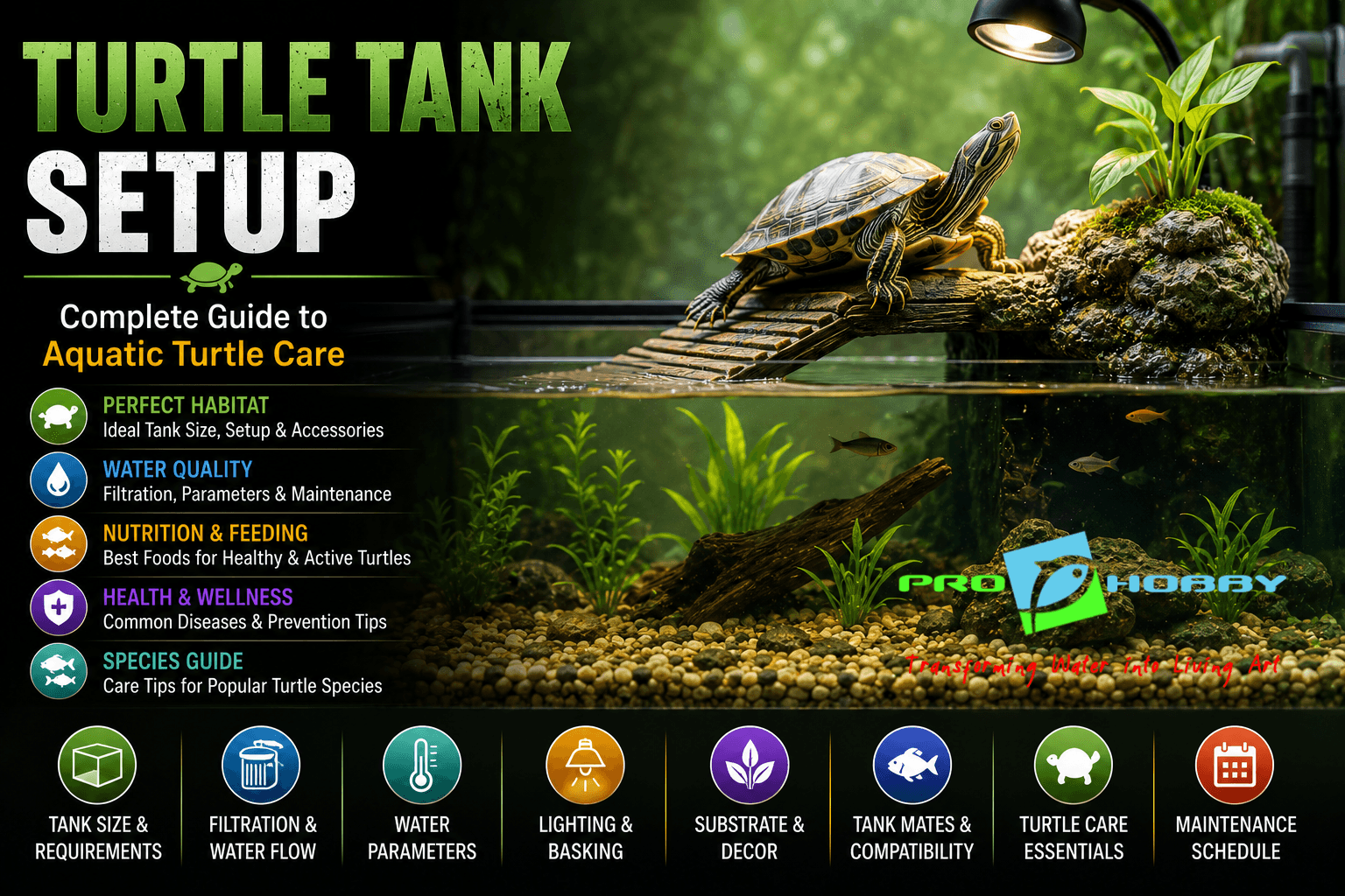 turtle tank setup India