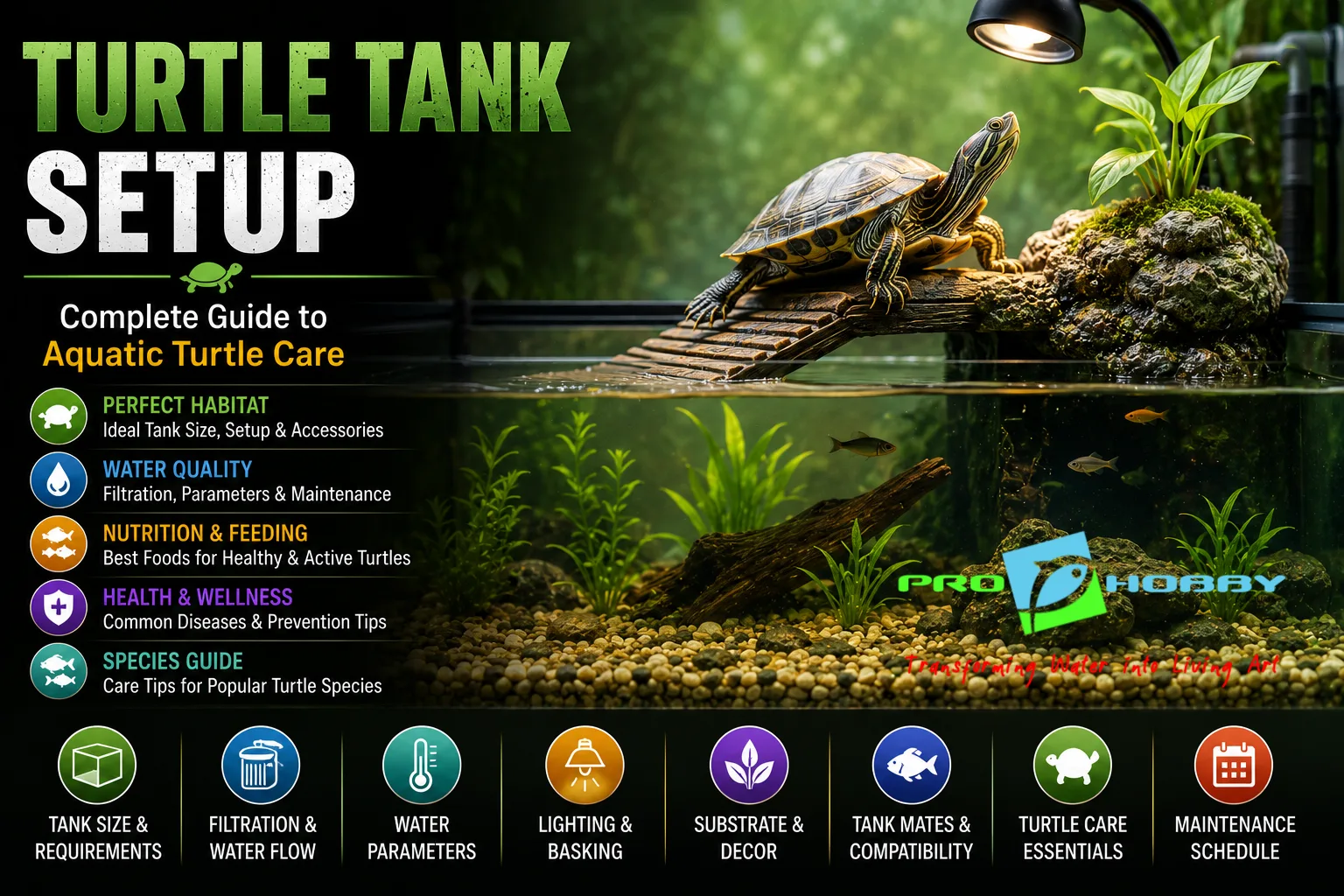 turtle tank setup India